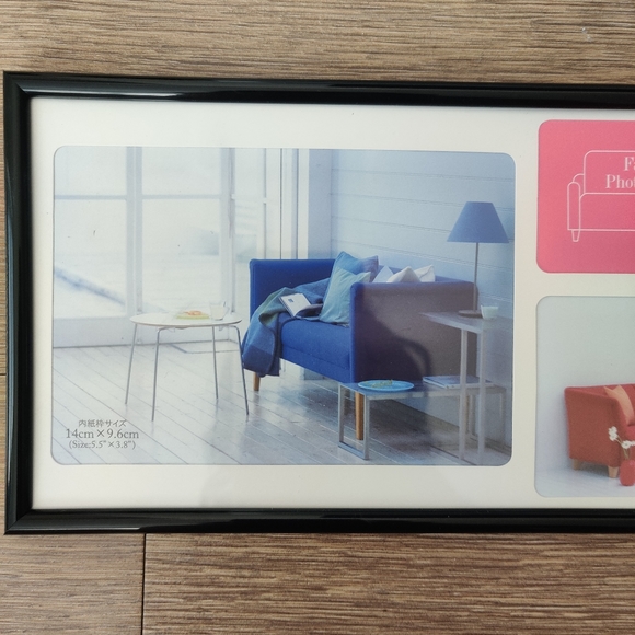 🎁 FREE WITH PURCHASE Black Rectangle Photo Frame - Picture 3 of 4